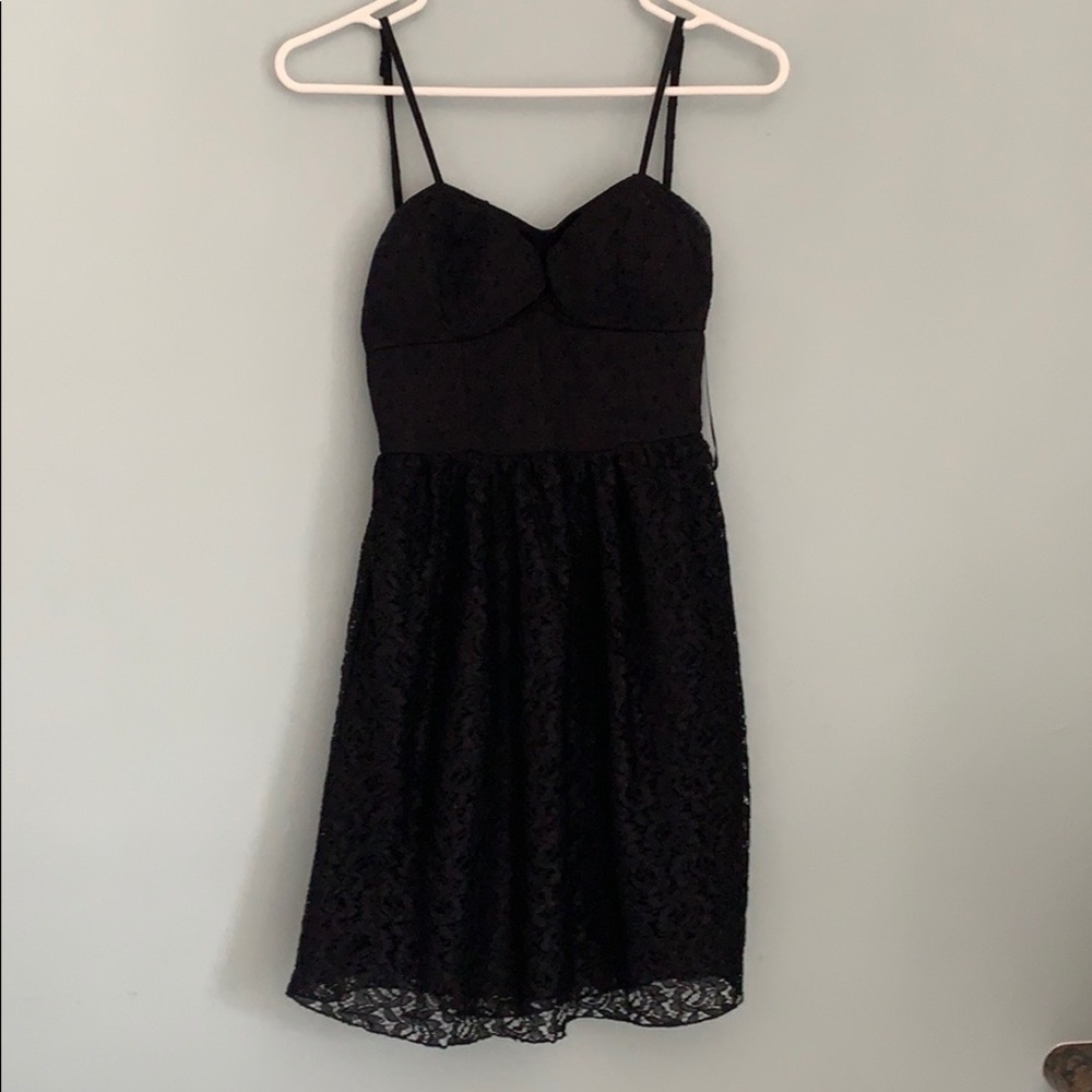 Black Spaghetti Strap Dress